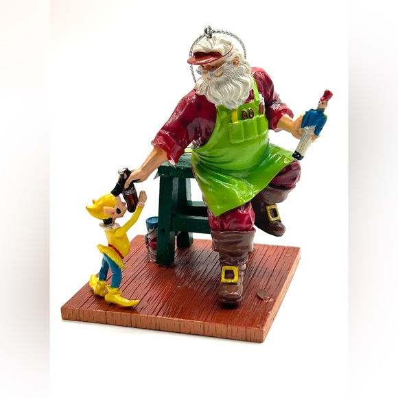 Department 56 Santa Workshop Ornament Coca Cola Collection Nutcracker Elf 2006 - Picture 8 of 16